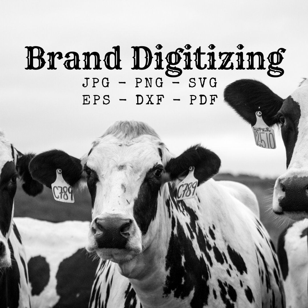 Your Large Cattle Brand - Personalized