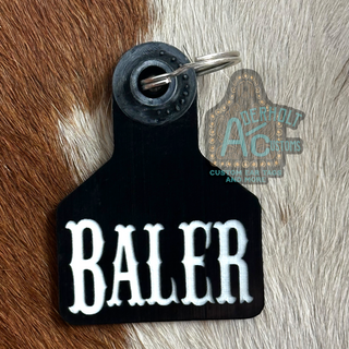 Baler - RTS Engraved Ritchey Small Livestock Ear Tag