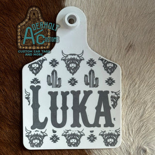 Luka  - RTS Laser Engraved Cattle Ear Tag