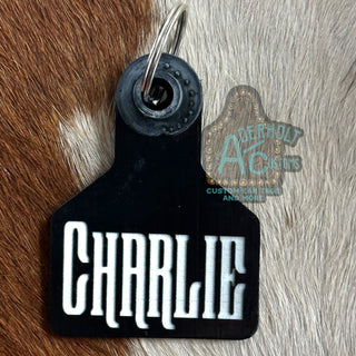 Charlie - RTS Engraved Ritchey Small Livestock Ear Tag