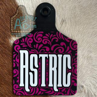Astric - RTS UV Printed Cattle Ear Tag