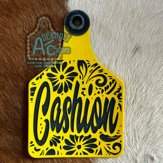 Cashion-RTS Engraved Ritchey Cattle Ear Tag
