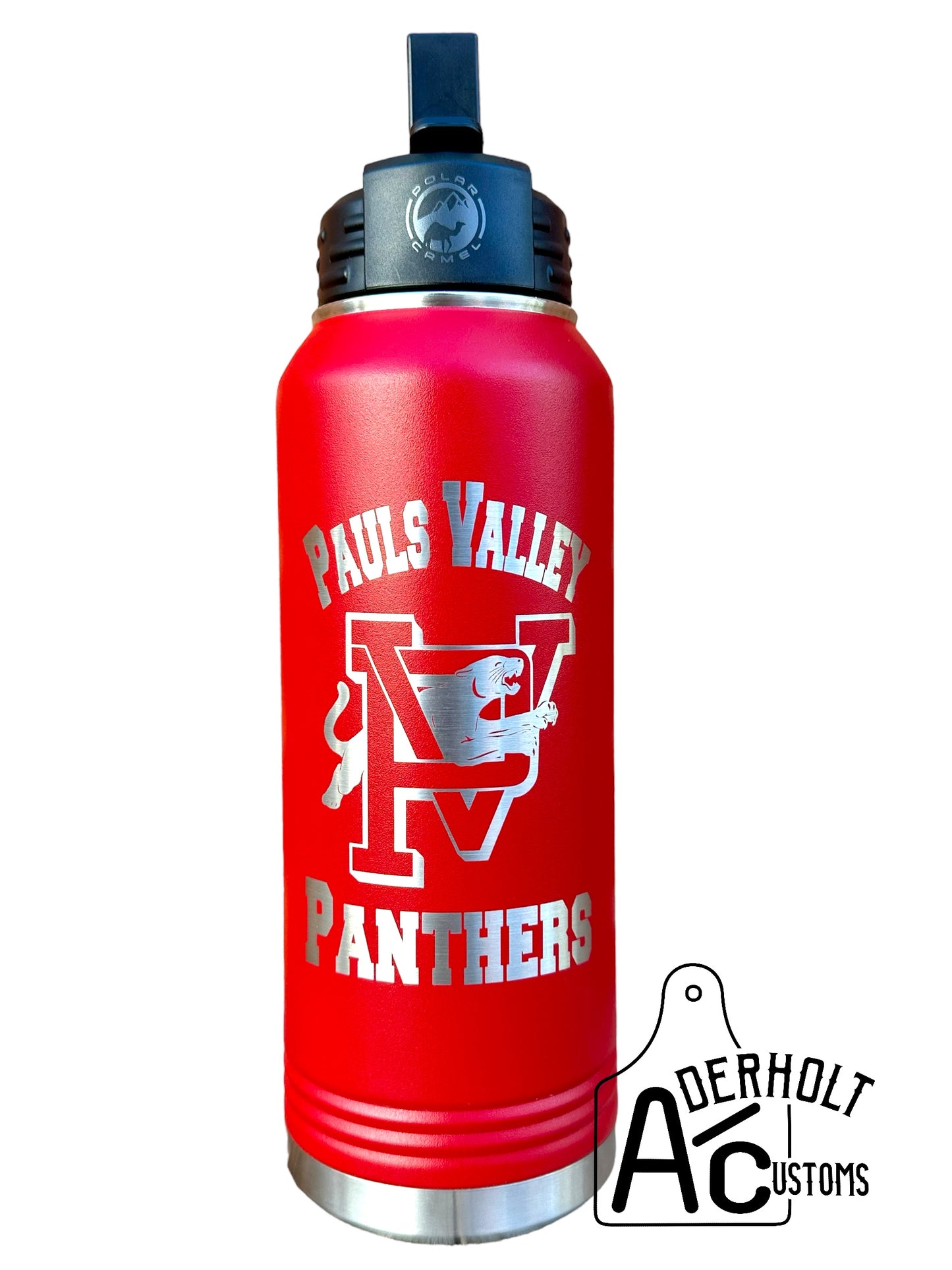 Pauls Valley Panthers Stainless Steel Insulated Water Bottles