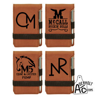 Branded Note Pad/Pen - Aderholt Customs - Custom Ear Tags & More