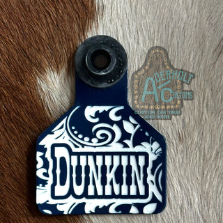 Dunkin - RTS Engraved Ritchey Small Livestock Ear Tag