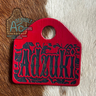 Adzuki - RTS Engraved Ritchey Neck Chain Tag
