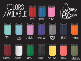 Branded Insulated Bottle or Can Holder - Aderholt Customs - Custom Ear Tags & More