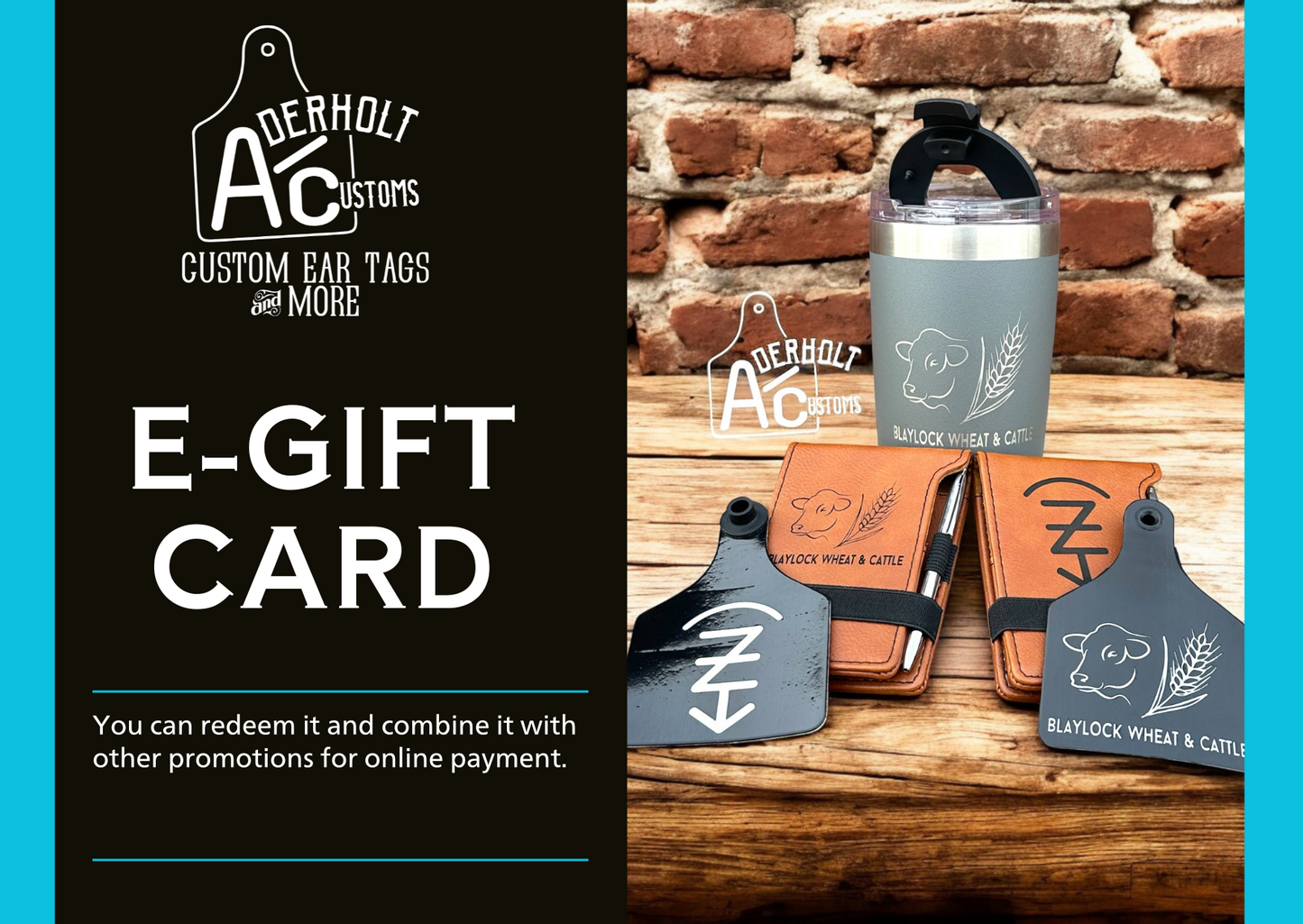 Aderholt Customs E-Gift Card