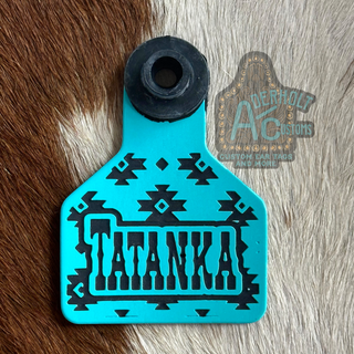 Tatanka - RTS Engraved Ritchey Small Livestock Ear Tag