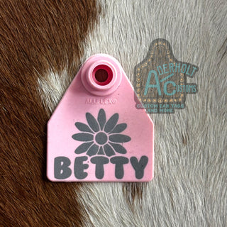 Betty - RTS Laser Engraved AllFlex Ear Tag