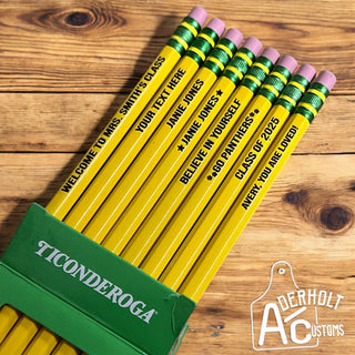 Customized Pencils - Farm Edition - Aderholt Customs - Custom Ear Tags & More