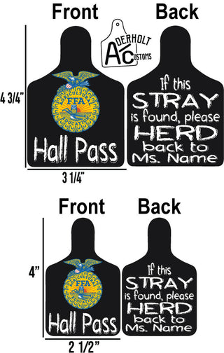 Custom FFA Hall Pass