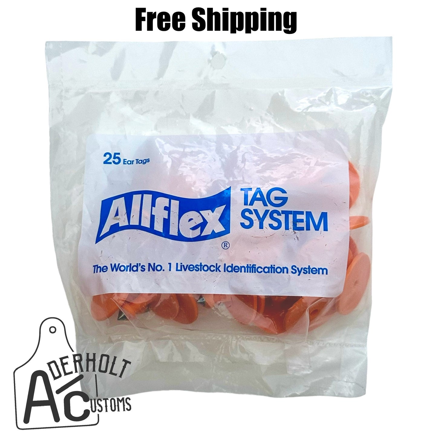 Pack of 25 AllFlex Back Buttons