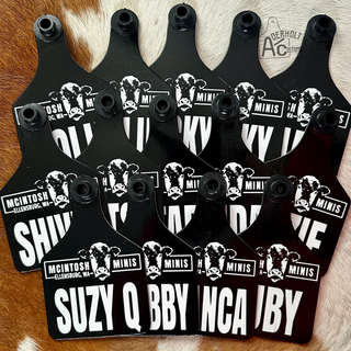 Bulk Order-Custom Engraved Ritchey Cattle Ear Tags - Aderholt Customs - Custom Ear Tags & More