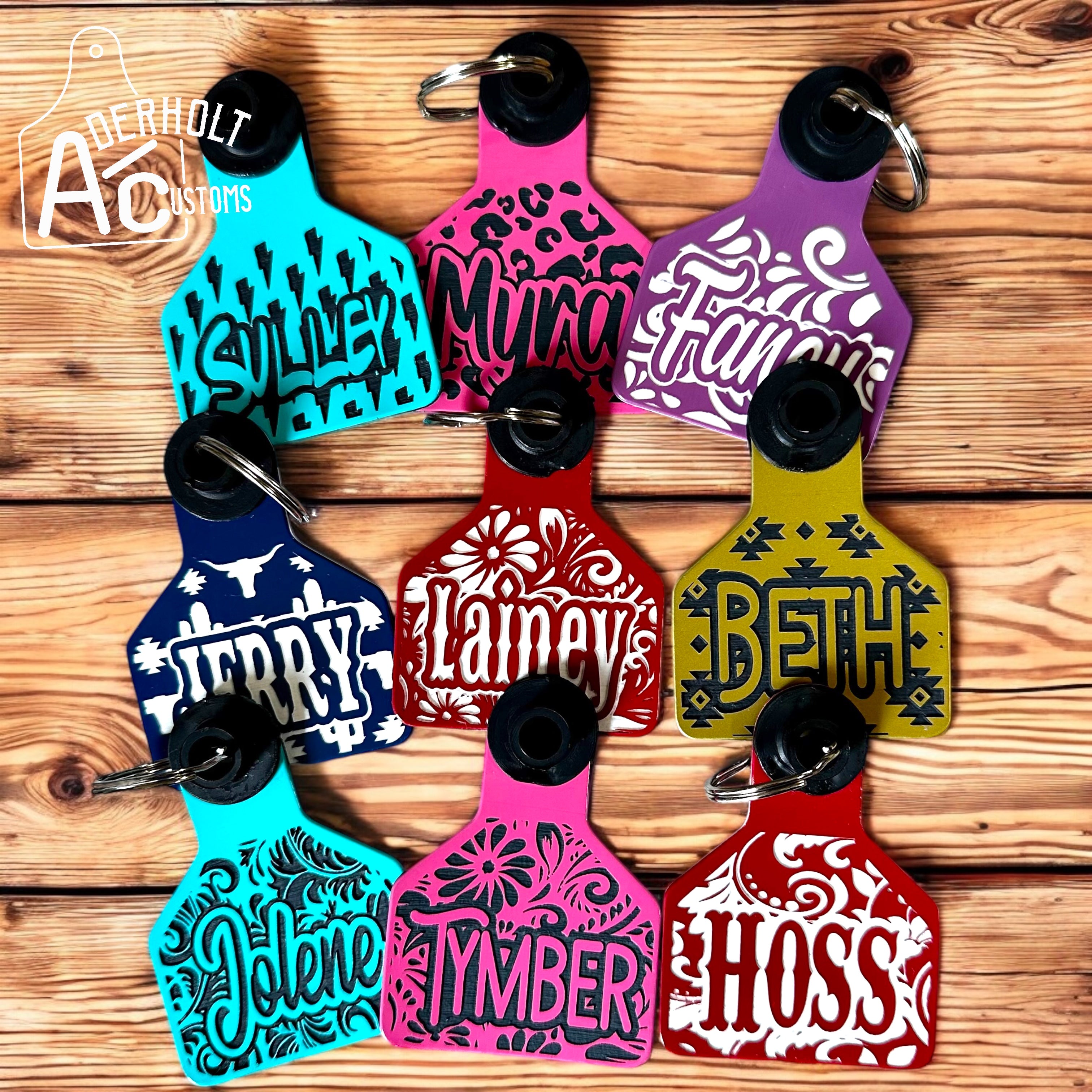 Custom Engraved Ritchey Goat/Small Livestock Tags