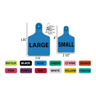 Custom Bathroom Hall Pass Made With Actual Cattle Ear Tags - Aderholt Customs - Custom Ear Tags & More