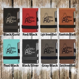 Branded Note Pad/Pen - Aderholt Customs - Custom Ear Tags & More