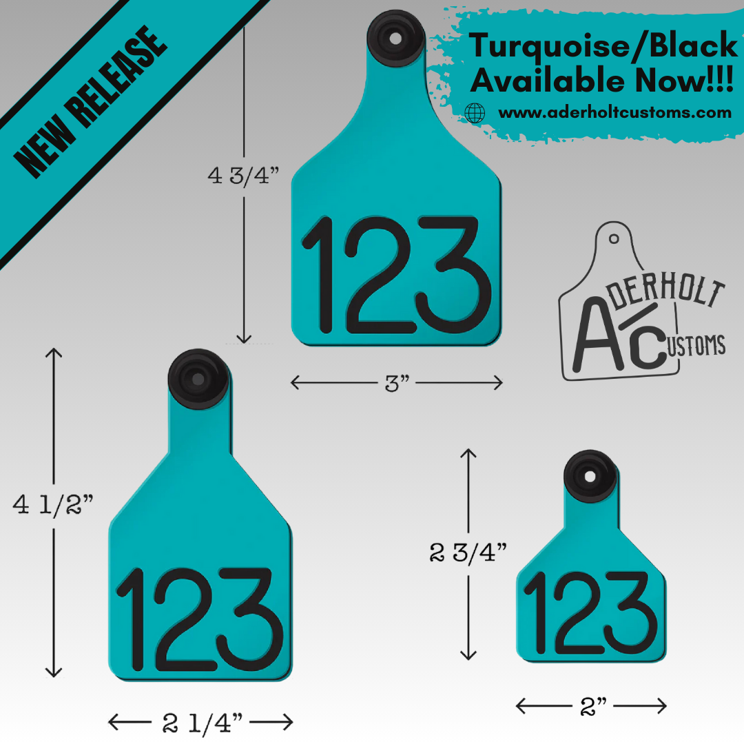 Custom Engraved Ritchey Goat/Small Livestock Tags